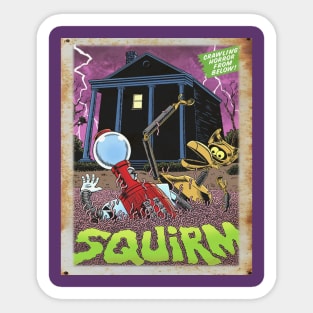 Mystery Science Rusty Barn Sign 3000 - Squirm Sticker